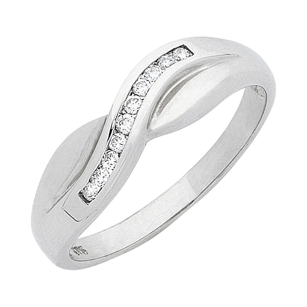White Gold Diamond Ring
