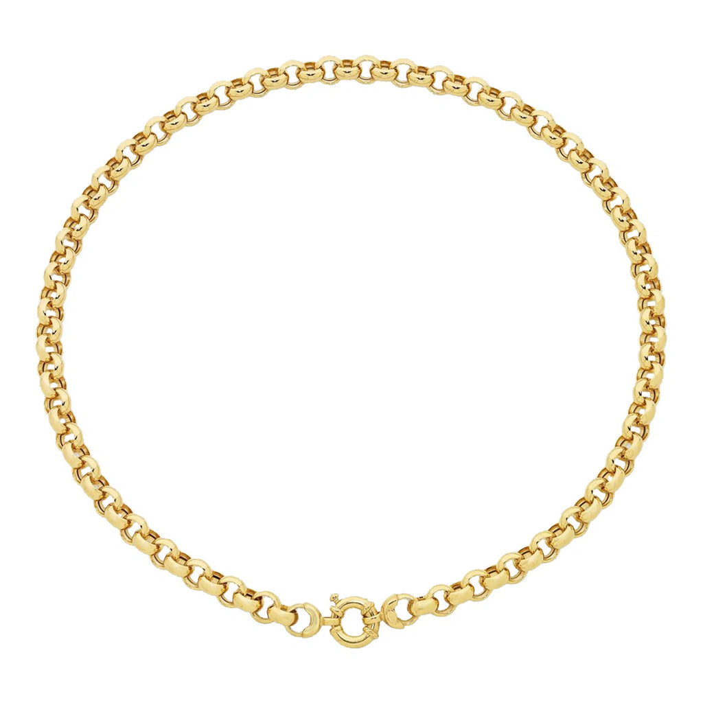 Belcher necklace with euro clasp