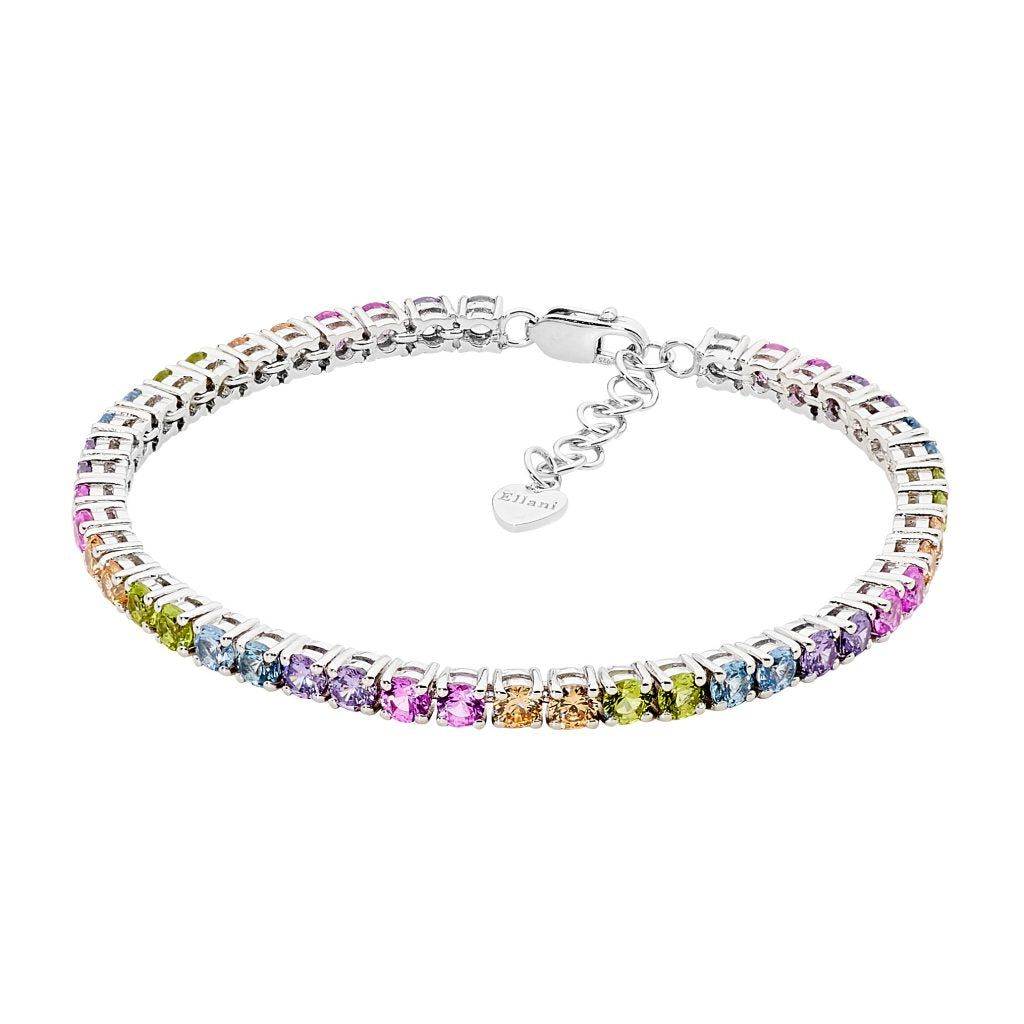 Colourful Tennis Bracelet