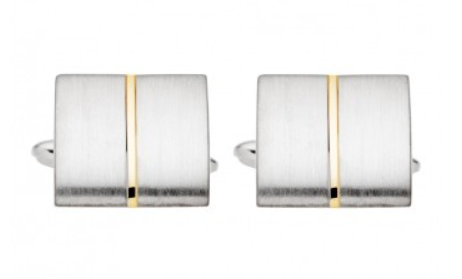 Cufflinks Gold and Silver Finish