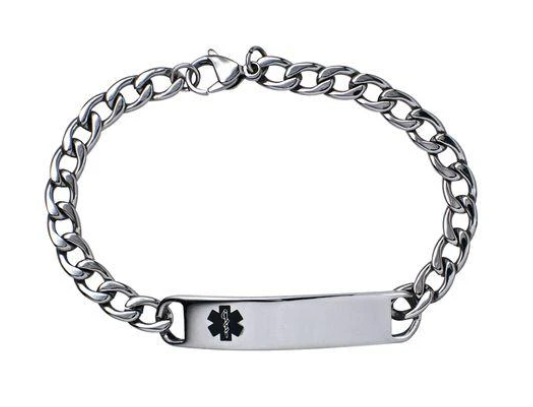 Stainless Steel Medical Bracelet